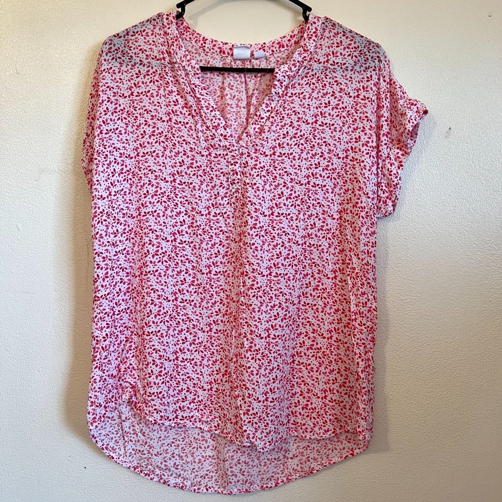 Gap foral Blouse with short sleeves, size S